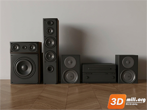 Audio tech 3D Models